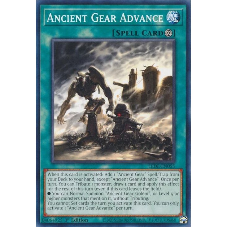 Image for Ancient Gear Advance (LEDE-EN055) (LEDE) - YuGiOh