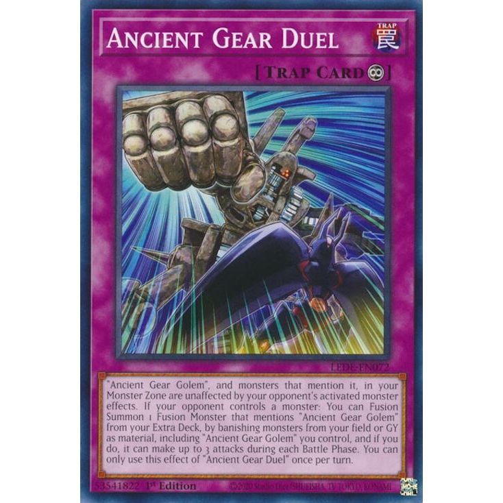 Image for Ancient Gear Duel (LEDE-EN072) (LEDE) - YuGiOh