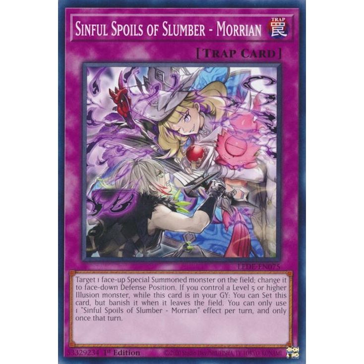 Image for Sinful Spoils of Slumber - Morrian (LEDE-EN075) (LEDE) - YuGiOh