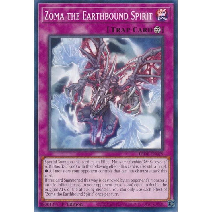 Image for Zoma the Earthbound Spirit (LEDE-EN079) (LEDE) - YuGiOh