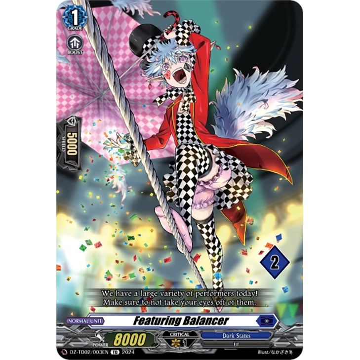 Image for Featuring Balancer (2) (DZ-TD02/003EN) (DZ-TD02) - Cardfight Vanguard