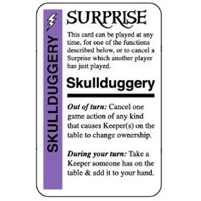 Image for Pirate Fluxx: Skullduggery Promo Card - Boardgames