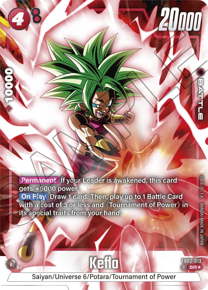 Image for Kefla - FB02-013 (Alternate Art) (FB02-013) (FB02) - Dragon Ball Super: Fusion World