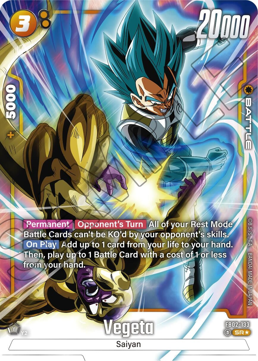 Image for Vegeta - FB02-133 (Alternate Art) (FB02-133) (FB02) - Dragon Ball Super: Fusion World