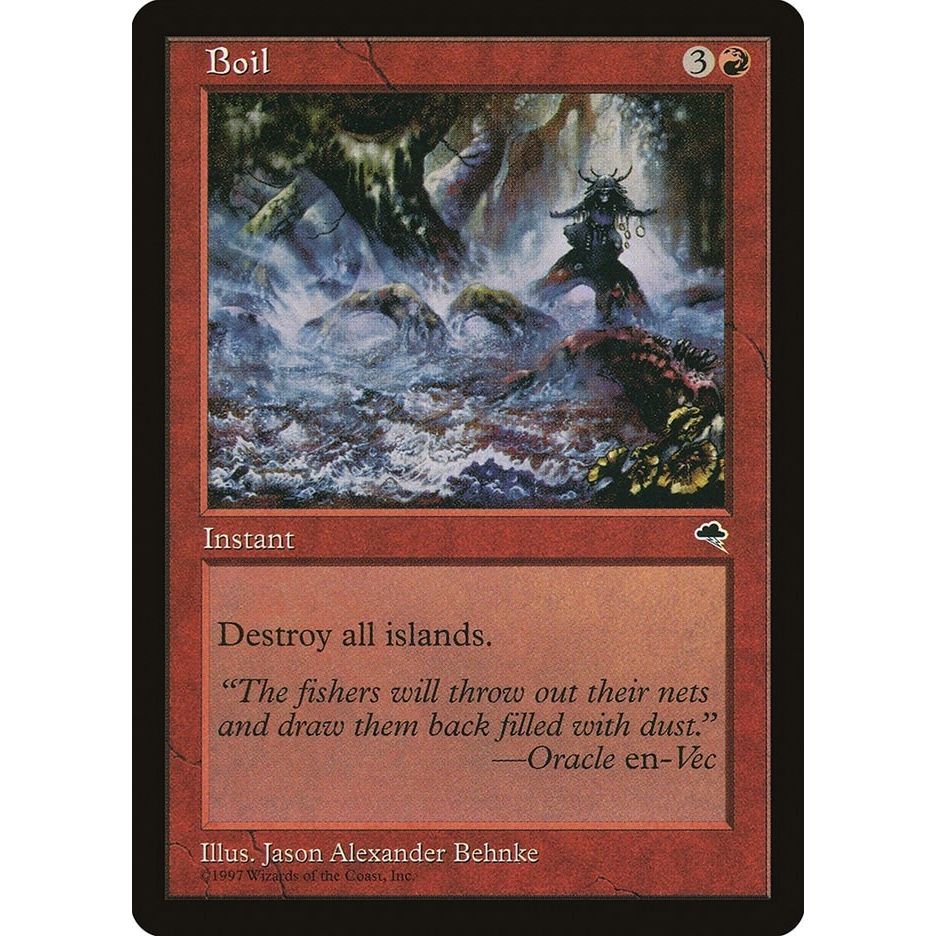 Image for Boil (165) (TMP) - Magic: The Gathering