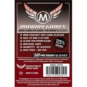 Image for Premium Mini Chimera Game Sleeves Pack of 50 - Boardgames