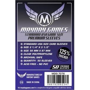 Image for Premium USA Game Sleeves Pack of 50 - Boardgames