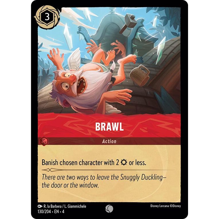 Image for Brawl (130/204) (4) - Disney Lorcana
