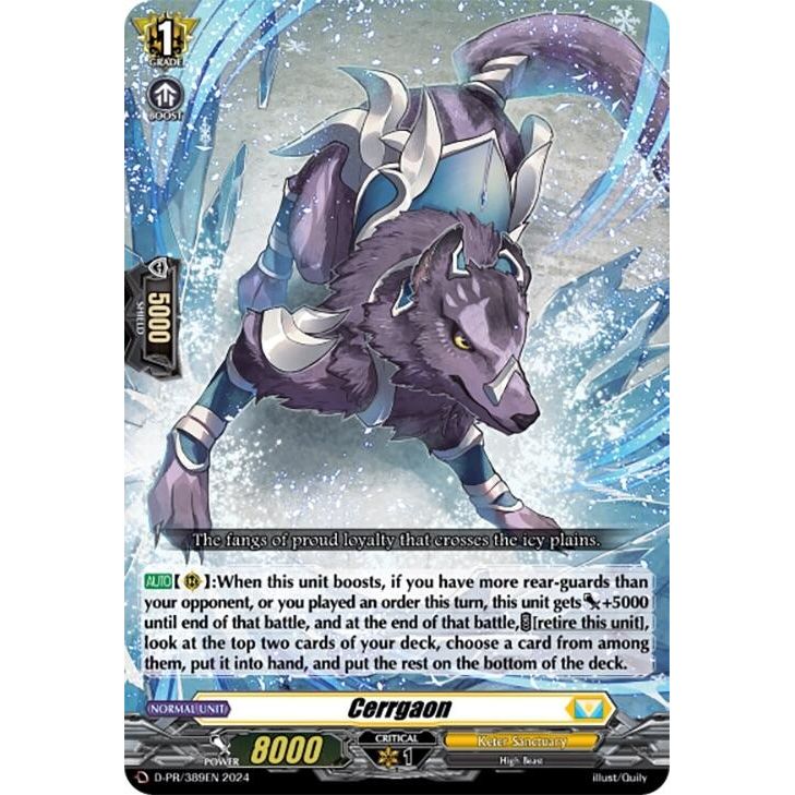 Image for Cerrgaon (D-PR/389EN) (D-PR) - Cardfight Vanguard