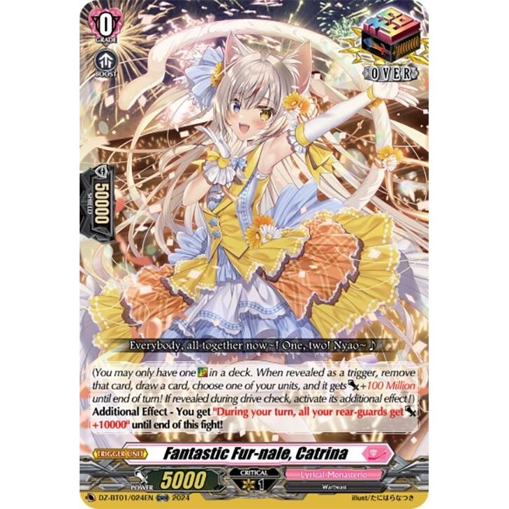 Image for Fantastic Fur-nale, Catrina (ORR) (DZ-BT01/024EN) (DZ-BT01) - Cardfight Vanguard