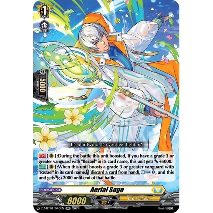 Image for Aerial Sage (DZ-BT01/040EN) (DZ-BT01) - Cardfight Vanguard