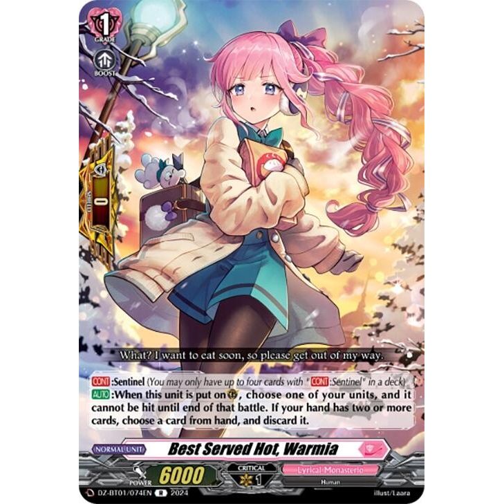 Image for Best Served Hot, Warmia (DZ-BT01/074EN) (DZ-BT01) - Cardfight Vanguard