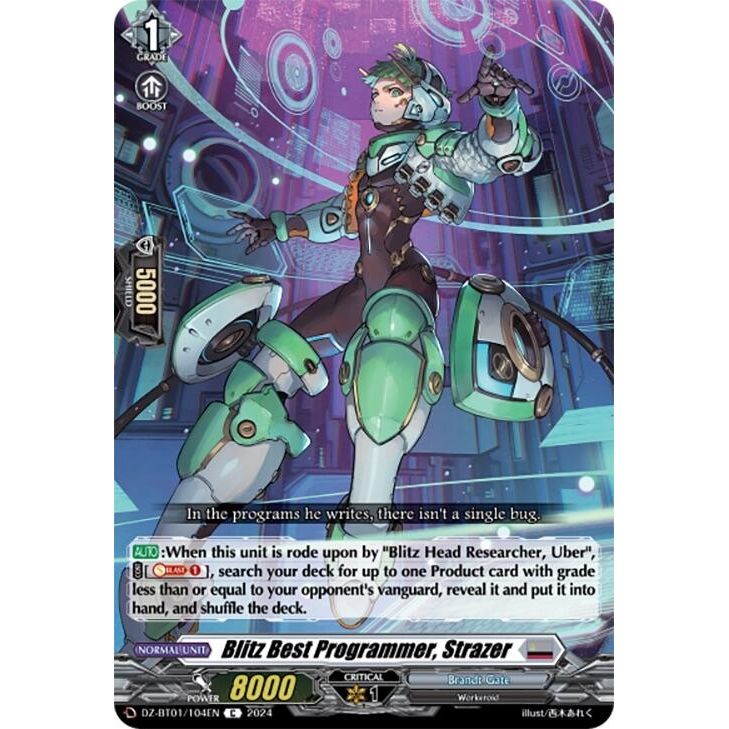 Image for Blitz Best Programmer, Strazer (DZ-BT01/104EN) (DZ-BT01) - Cardfight Vanguard