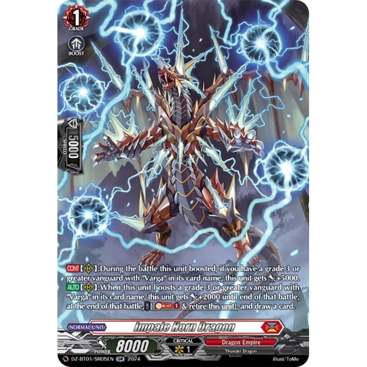 Image for Impale Horn Dragon (SR) (DZ-BT01/SR05EN) (DZ-BT01) - Cardfight Vanguard