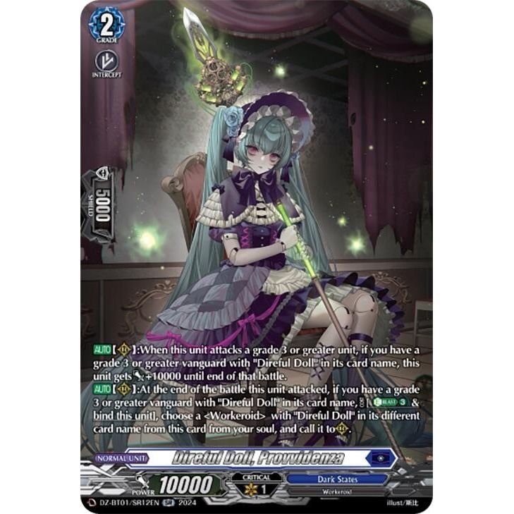 Image for Direful Doll, Provvidenza (SR) (DZ-BT01/SR12EN) (DZ-BT01) - Cardfight Vanguard