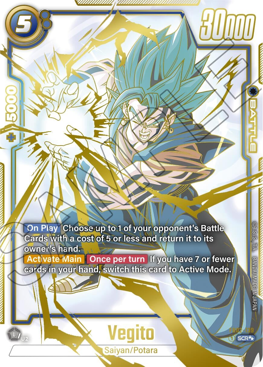 Image for Vegito - FB02-139 (Super Alternate Art) (FB02-139) (FB02) - Dragon Ball Super: Fusion World