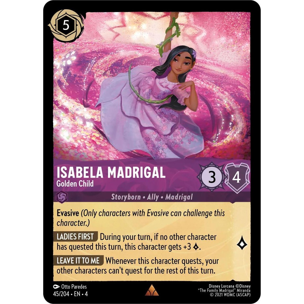 Image for Isabela Madrigal - Golden Child (45/204) (4) - Disney Lorcana