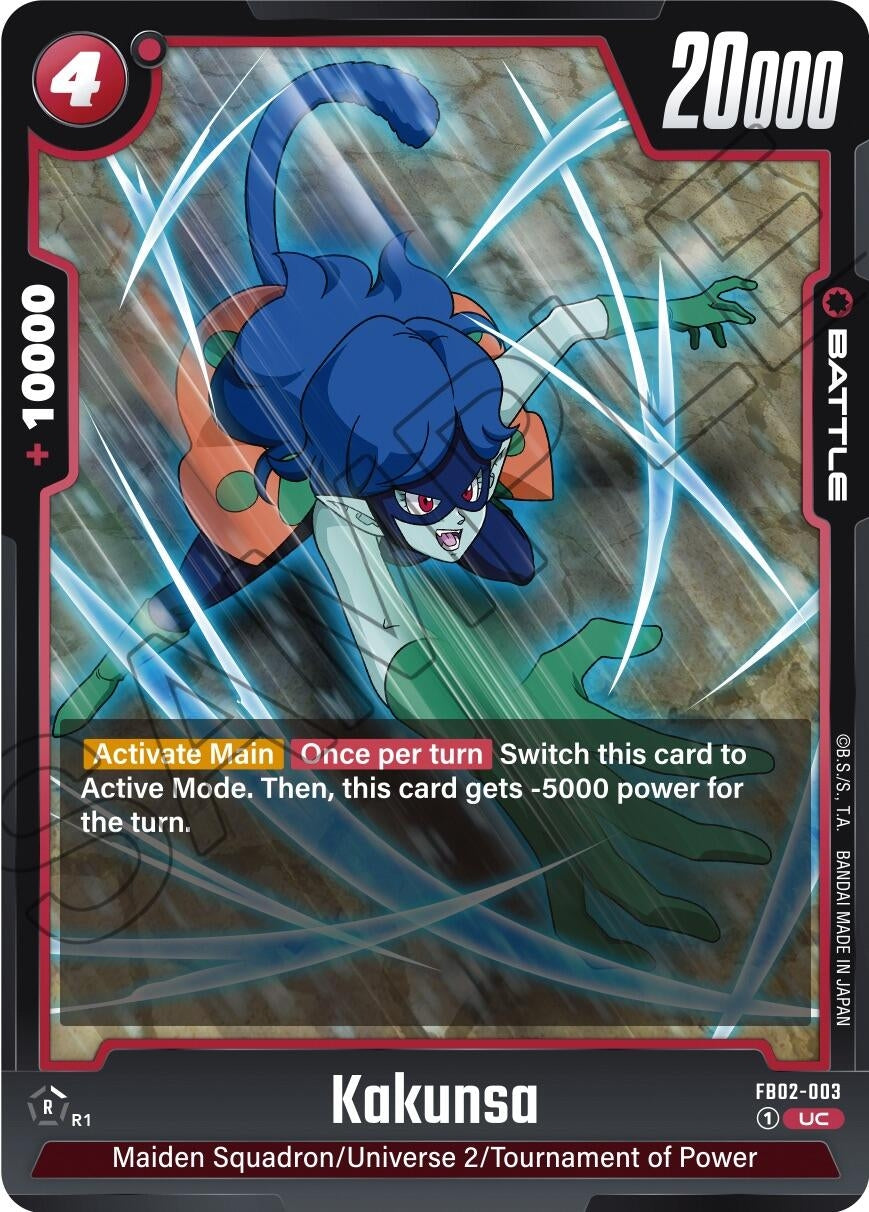 Image for Kakunsa (FB02-003) (FB02) - Dragon Ball Super: Fusion World