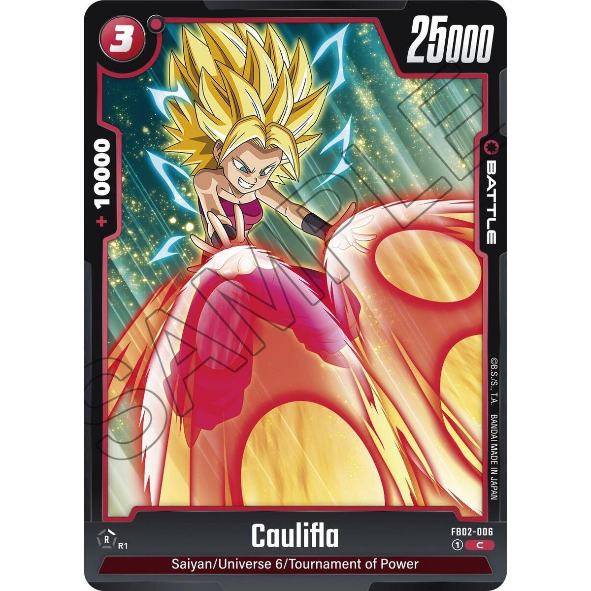Image for Caulifla - FB02-006 (FB02-006) (FB02) - Dragon Ball Super: Fusion World