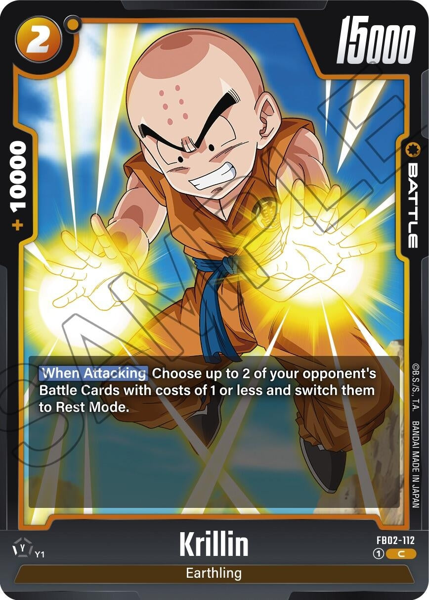 Image for Krillin - FB02-112 (FB02-112) (FB02) - Dragon Ball Super: Fusion World