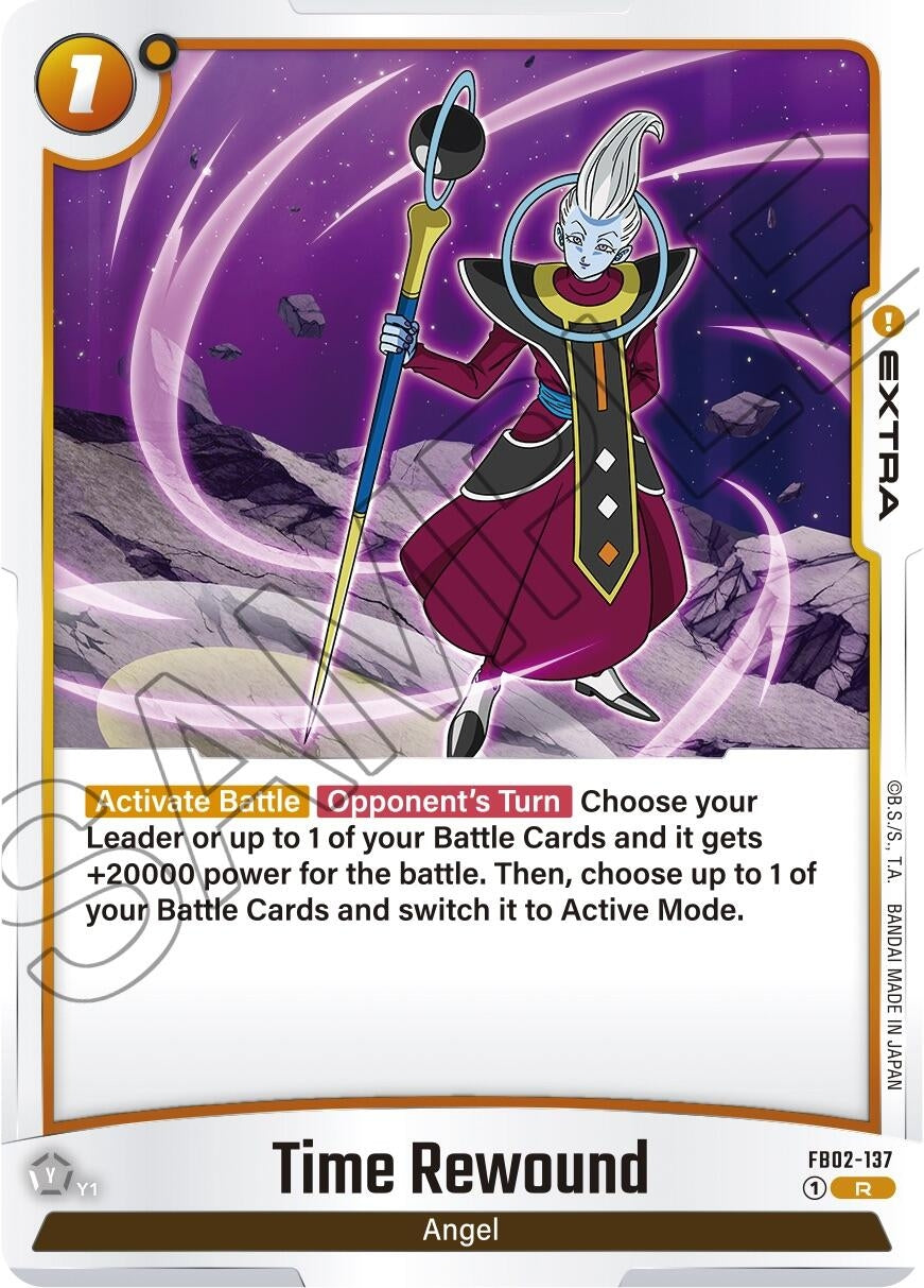 Image for Time Rewound (FB02-137) (FB02) - Dragon Ball Super: Fusion World