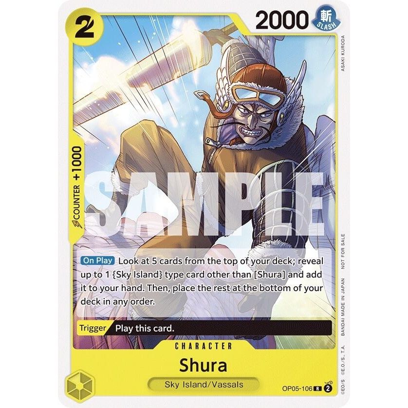 Image for Shura (Tournament Pack Vol. 7) (OP05-106) (OP-PR) - One Piece Card Game