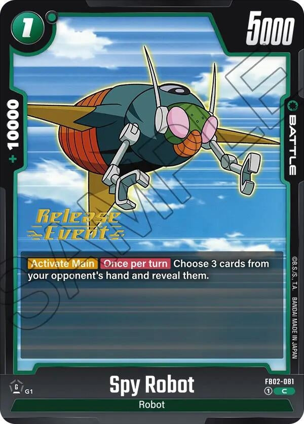 Image for Spy Robot (FB02-081) (FB02_PR) - Dragon Ball Super: Fusion World