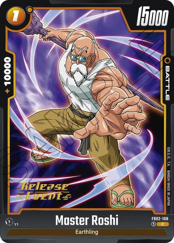 Image for Master Roshi - FB02-108 (FB02-108) (FB02_PR) - Dragon Ball Super: Fusion World