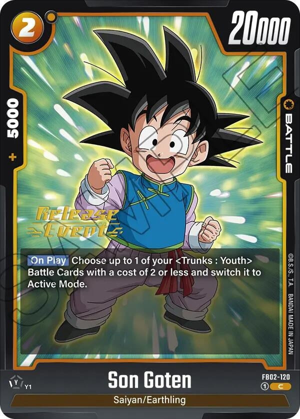 Image for Son Goten - FB02-120 (FB02-120) (FB02_PR) - Dragon Ball Super: Fusion World