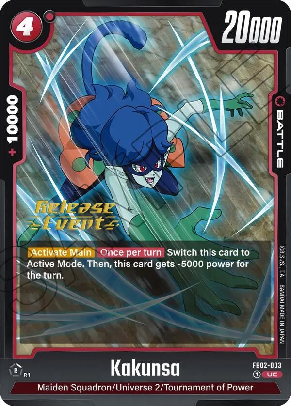 Image for Kakunsa (FB02-003) (FB02_PR) - Dragon Ball Super: Fusion World