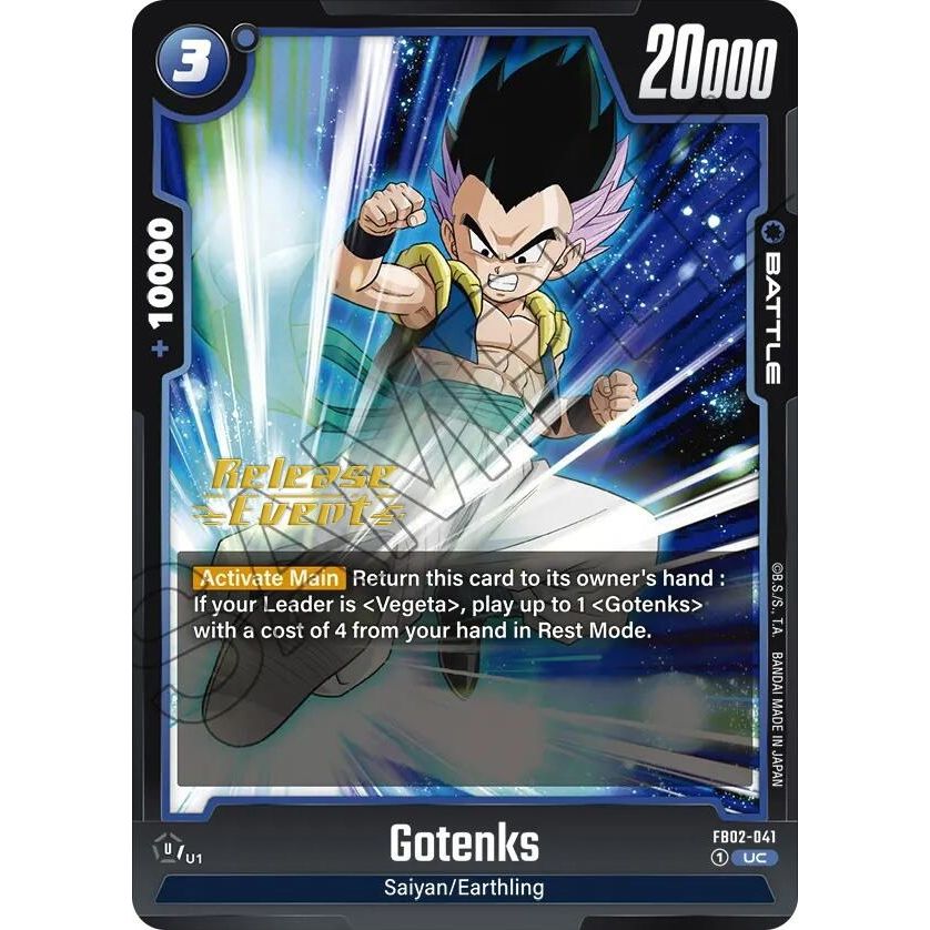 Image for Gotenks - FB02-041 (FB02-041) (FB02_PR) - Dragon Ball Super: Fusion World
