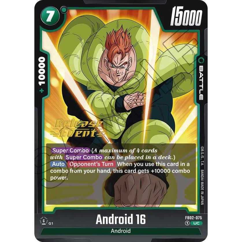 Image for Android 16 (FB02-075) (FB02_PR) - Dragon Ball Super: Fusion World