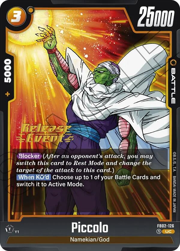 Image for Piccolo - FB02-126 (FB02-126) (FB02_PR) - Dragon Ball Super: Fusion World