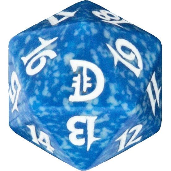 Image for Deckmasters: Garfield vs. Finkel Spindown Die - Blue - Life Counters