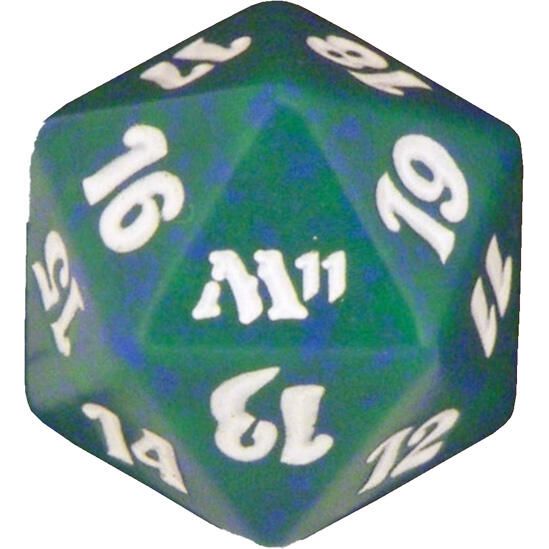 Image for Magic 2011 (M11) Spindown Die - Green - Life Counters