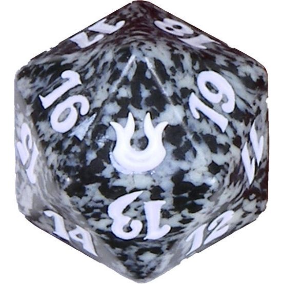 Image for Born of the Gods Spindown Die - Black - Life Counters