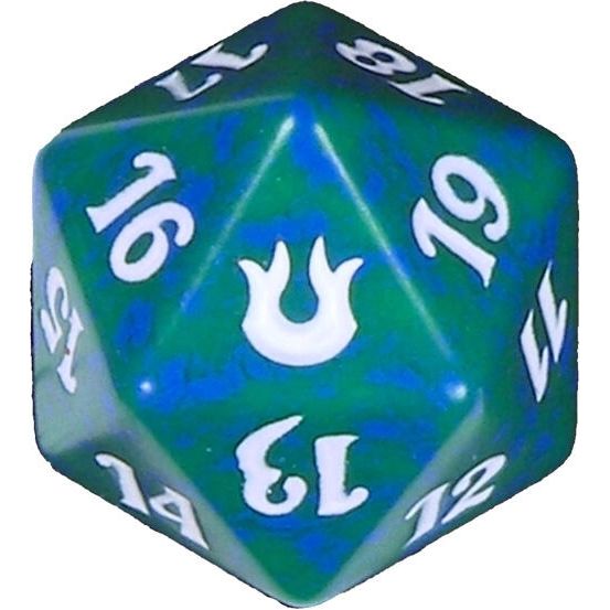 Image for Born of the Gods Spindown Die - Green - Life Counters