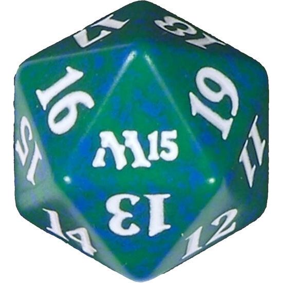 Image for Magic 2015 (M15) Spindown Die - Green - Life Counters