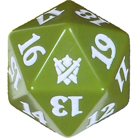 Image for Khans of Tarkir Spindown Die - Green - Life Counters