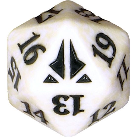 Image for Oath of the Gatewatch Spindown Die - White - Life Counters