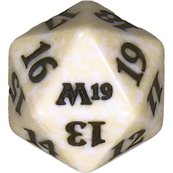 Image for Core Set 2019 Spindown Die - White - Life Counters