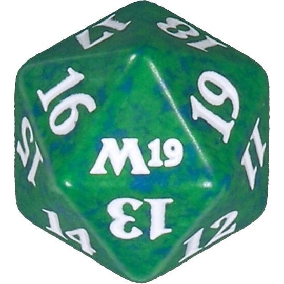 Image for Core Set 2019 Spindown Die - Green - Life Counters