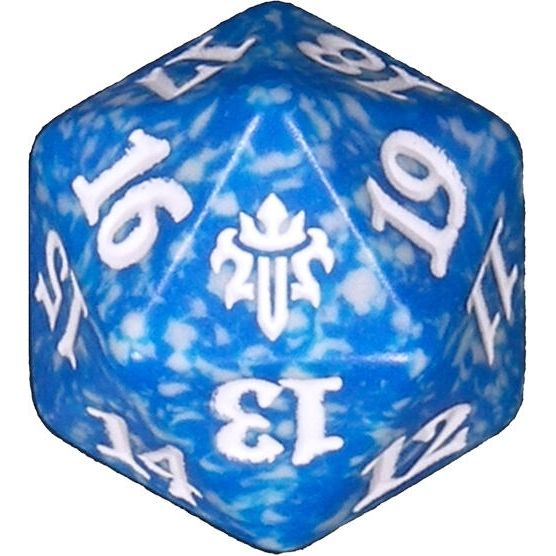 Image for Throne of Eldraine Spindown Die - Blue - Life Counters