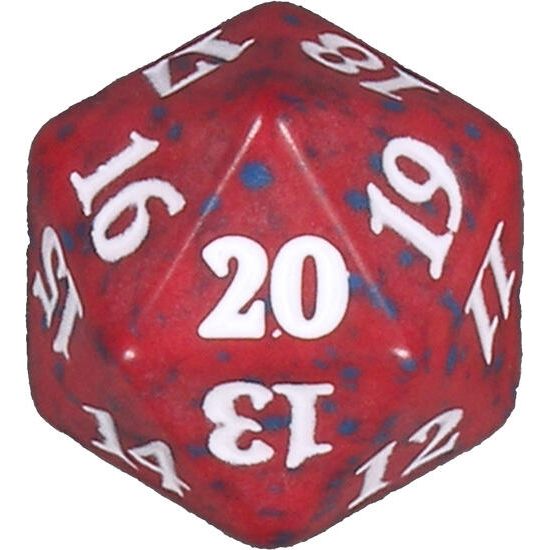 Image for Magic Game Night 2019 Spindown Die - Red - Life Counters