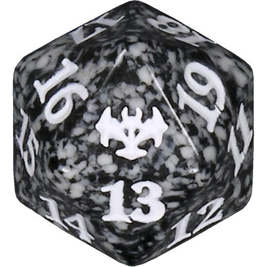 Image for Innistrad: Crimson Vow Spindown Die - Black - Life Counters