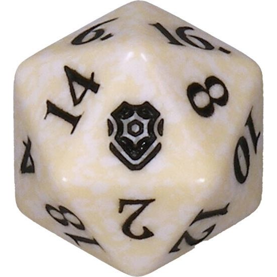 Image for Commander Legends: Battle for Baldur's Gate Spindown Die - White - Life Counters