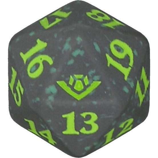 Image for Outlaws of Thunder Junction Spindown Die - Green - Life Counters