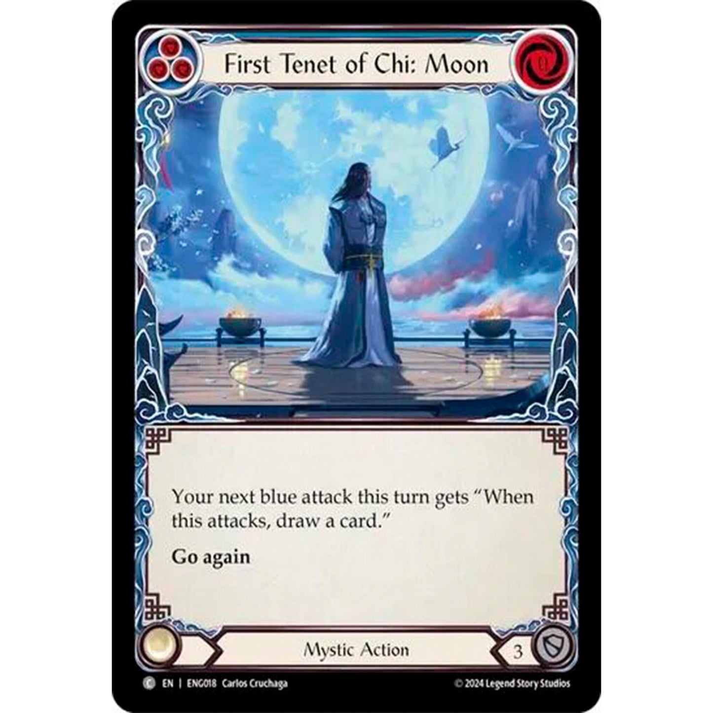 Image for First Tenet of Chi: Moon (ENG018) - Flesh and Blood TCG