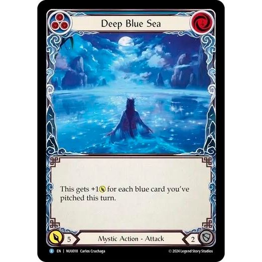 Image for Deep Blue Sea (Blue) (NUU018) - Flesh and Blood TCG