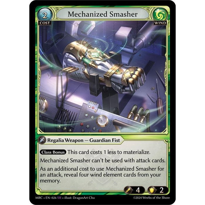 Image for Mechanized Smasher (026) (MRC) - Grand Archive TCG